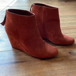 Dolce Vita Wedge Faux Suede Boots
